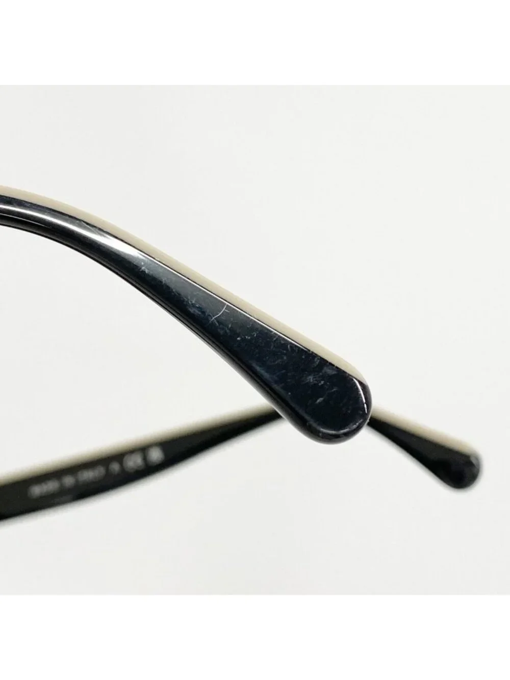 Chanel Sunglasses Acetate Black Silver Eyewear